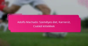 Adolfo Machado: Személyes élet, Karrierút, Családi kötelékek