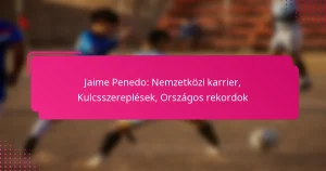Jaime Penedo: Nemzetközi karrier, Kulcsszereplések, Országos rekordok