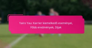 Yairo Yau: Karrier kiemelkedő eseményei, Főbb eredmények, Díjak